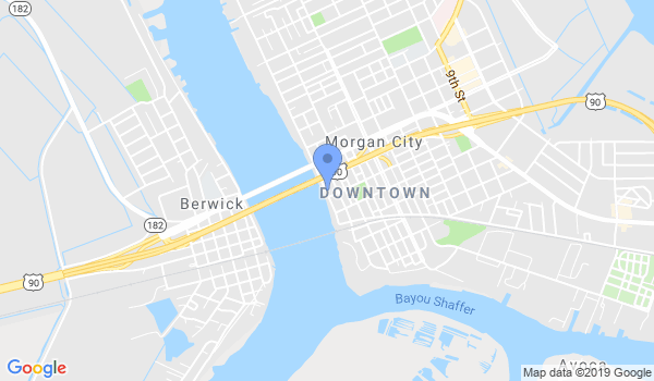 Gracie Jiu-Jitsu Morgan City location Map