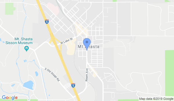 Mount Shasta Martial Arts Program location Map