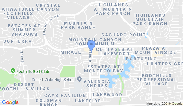 Mountainside Martial Arts Ctr location Map