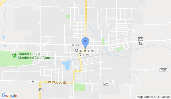 Mtn. Grove Martial Arts location Map