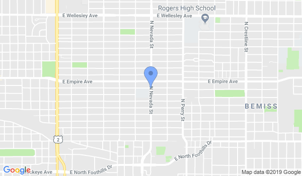 Northwest Martial Arts Club location Map