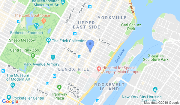 N Y City Kendo Club location Map