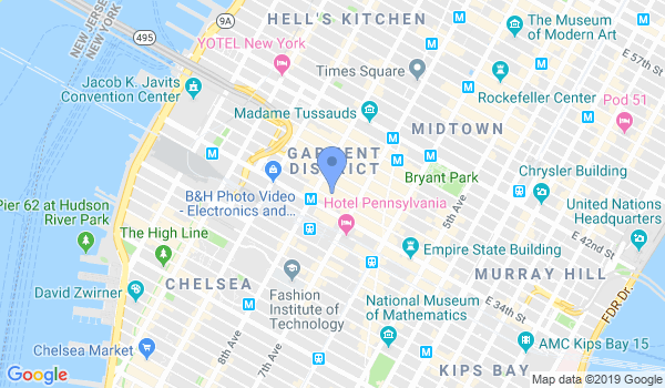 NY Best Kickboxing location Map