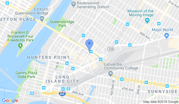 NY Martial Arts Academy location Map