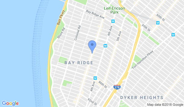 New York City Tae Kwon DO location Map
