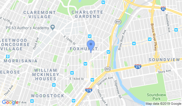 New York Isidro Taekwondo location Map