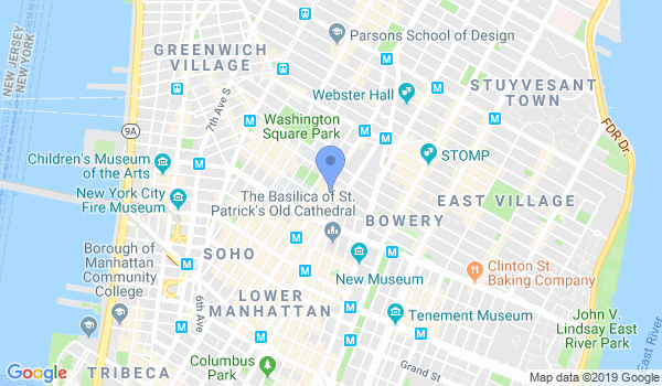 New York Jiu Jitsu location Map
