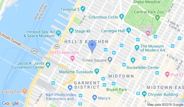 New York Tae Kwon DO Academy location Map
