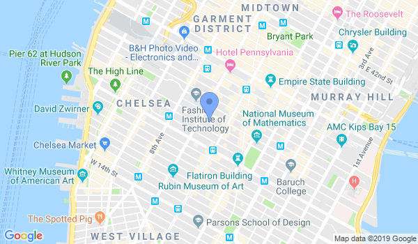 New York Kenshinkai location Map