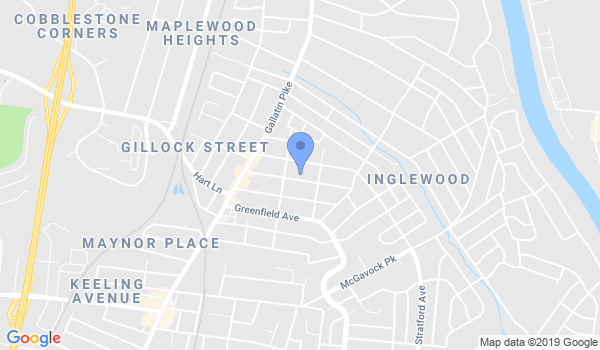 Ninja Bob's Muay Thai location Map