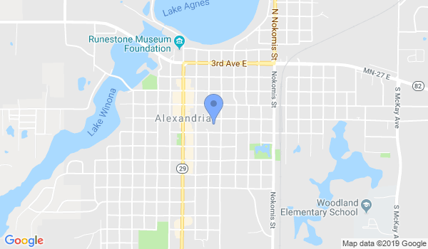 Northwest Martial Arts location Map