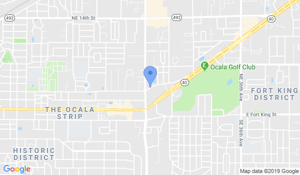Ocala Family Martial Arts location Map