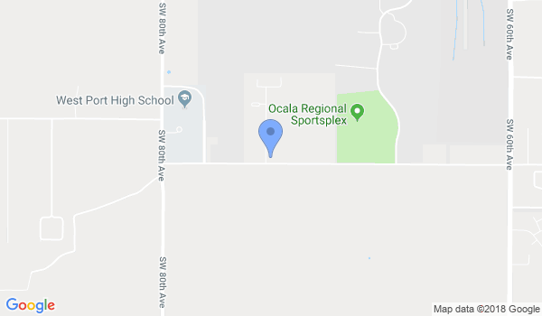 Ocala Judo location Map