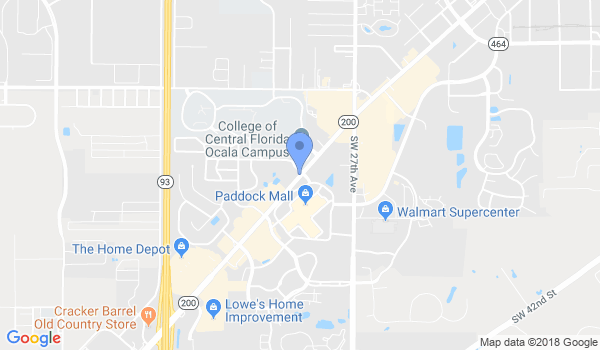 Karate Dojo location Map