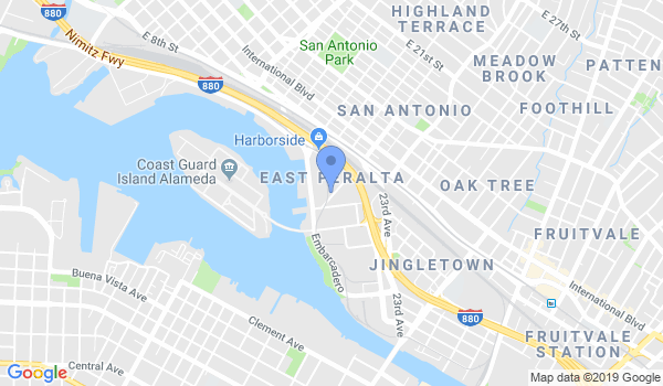 The Open Matt location Map