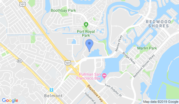 Oracle Karate Club location Map