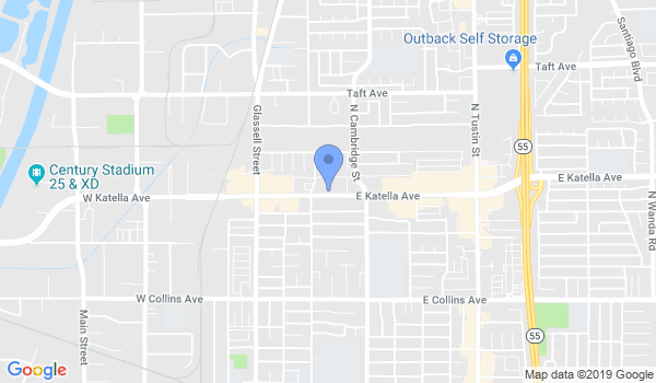 Orange County Aiki Kai Aikido location Map