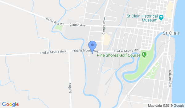 PKSA Karate St Clair location Map