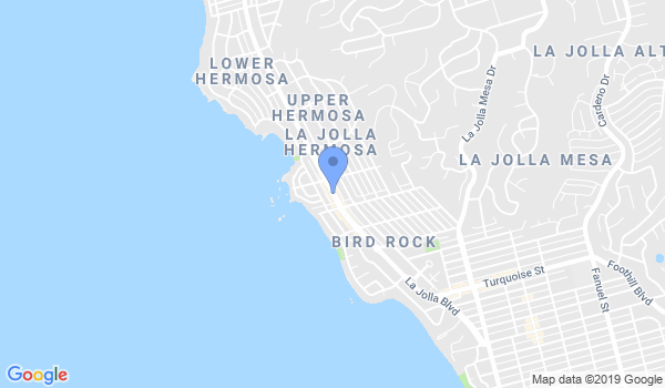 Pacific Karate location Map
