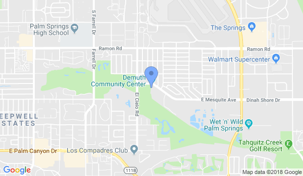 Shotokan Karate Association of Southern California location Map
