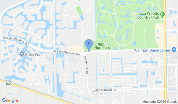Parks Tae Kwon Do Federation location Map
