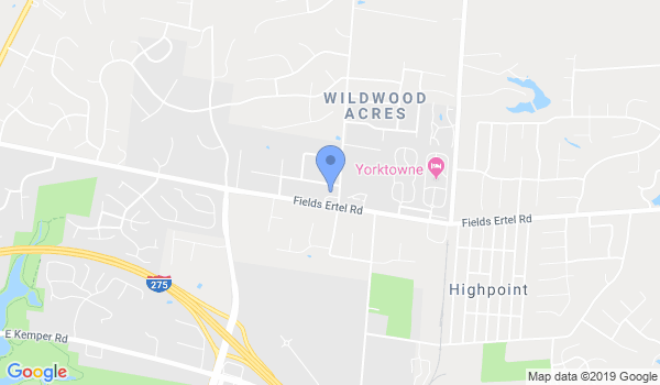 Park's Taekwondo Training location Map