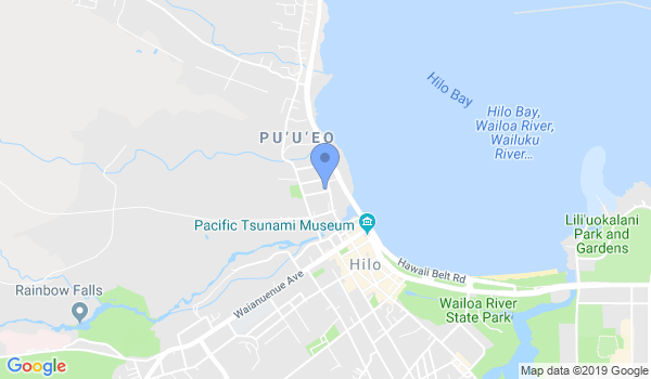 Pencak Silate Hawaii location Map