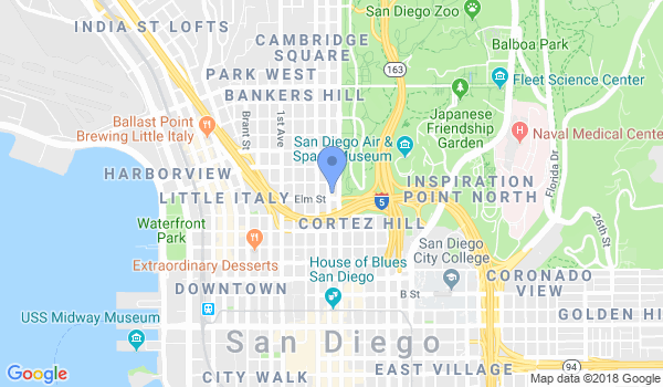 San Diego Silat location Map