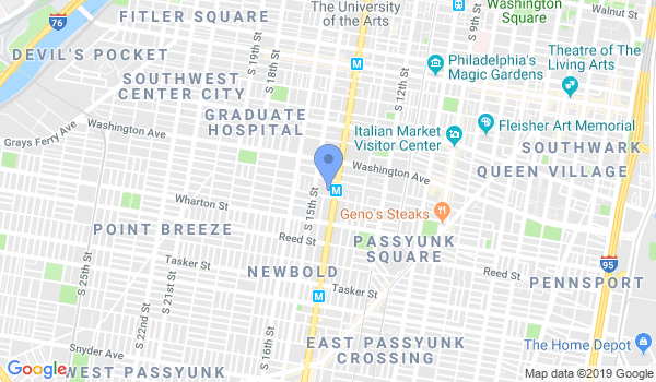 Philadelphia Judo Club location Map