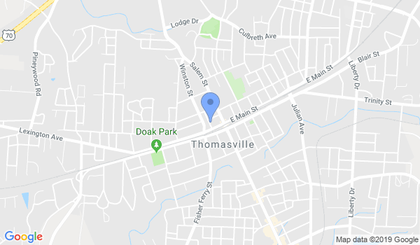 Thomasville Martial Arts location Map