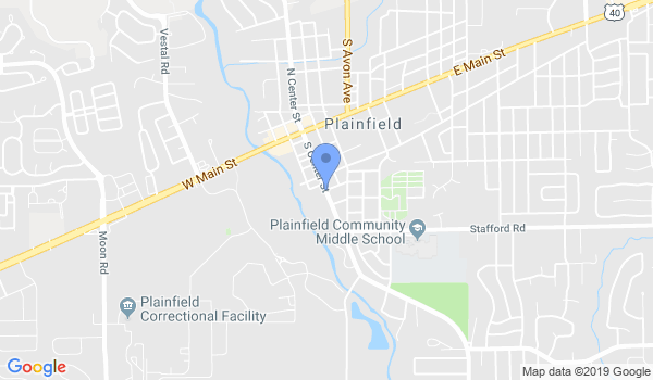 Plainfield Karate location Map