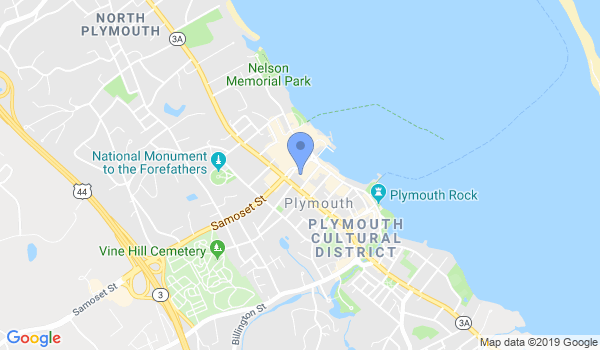 Plymouth Ryukyu Kobujutsu (Kobudo) & Karate-Jutsu location Map