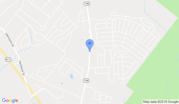 Pocono Karate Academy location Map