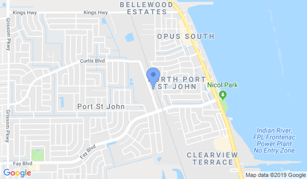 Port Saint John Black Belt Academy location Map