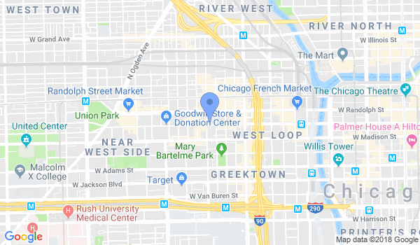 POW Kickboxing location Map