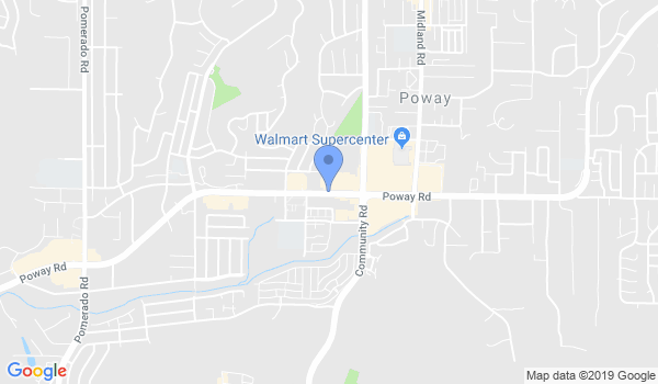 Poway Kenpo Karate location Map