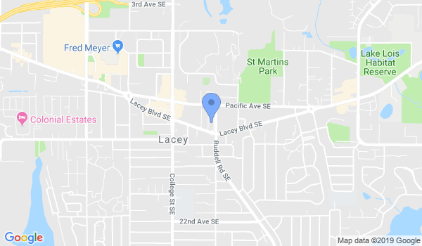 Paramount Martial Arts location Map