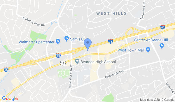 Premier Martial Arts West Town location Map