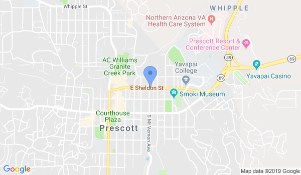 Prescott Jujitsu location Map
