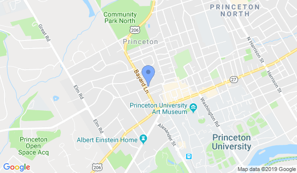 Princeton Brazilian JiuJitsu location Map