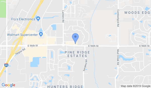 Pro Martial Arts - Fishers location Map