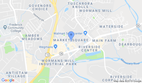 Pro Martial Arts - Frederick location Map