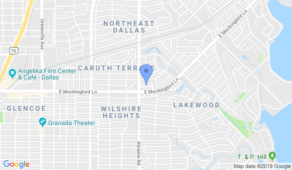 Pro Martial Arts - Lakewood in Dallas location Map