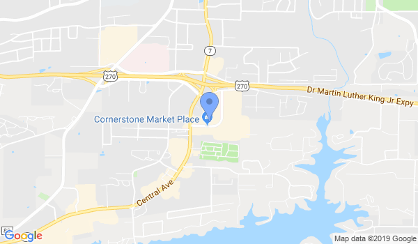 Professional Blackbelt Academy of Hot Springs location Map