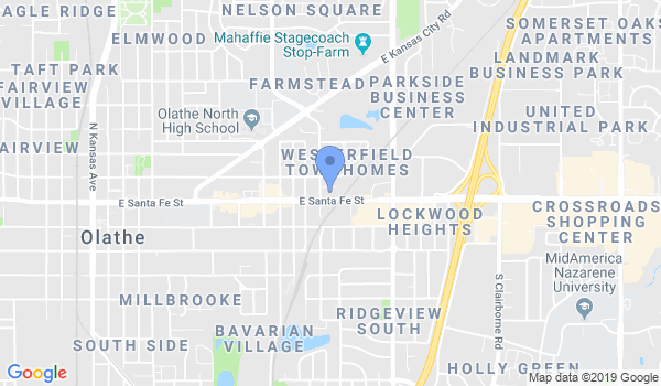 Professional Self Defense Studios location Map