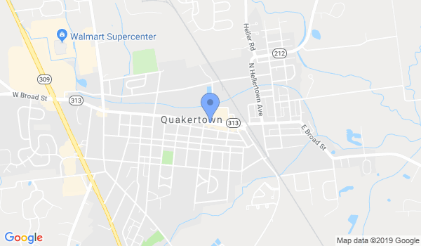 Quakertown Kung-Fu Ctr location Map