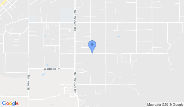 Ramona School of Martial Arts location Map