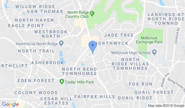Rapid Fitness-North Ridge location Map