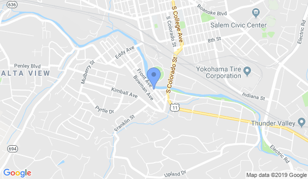 Ray's Judo-Jijitsu-Wrestling location Map