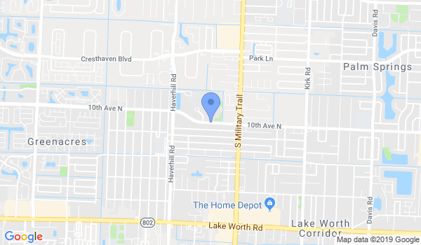 Razor Edge Kemp Karate Studio location Map